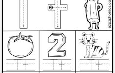 Letter Tt Trace And Color The Pictures Free PDF Download Ezpzphonics