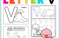 Letter V Preschool Printables Preschool Mom