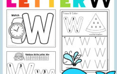 Letter W Preschool Printables Preschool Mom