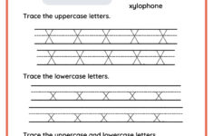 Letter X Worksheets For Preschool Free Printable