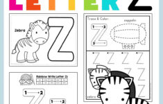 Letter Z Preschool Printables Preschool Mom