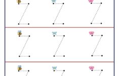 Letter Z Tracing Worksheet Big Font KidzeZone