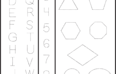 Letters Numbers And Shapes Tracing Worksheet FREE Printable Worksheets Library