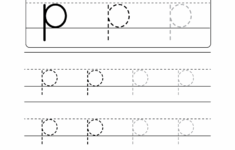 Lowercase Letter p Tracing Worksheet Doozy Moo
