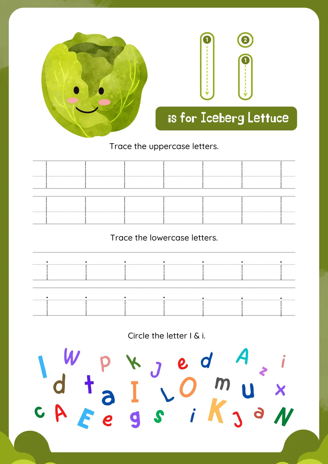 Page 3 Free Custom Printable Handwriting Worksheet Templates Canva