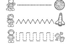 Preschool Tracing Worksheets Coloring Pages