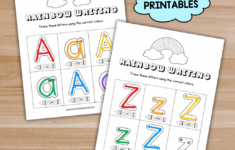 Rainbow Writing Free Printable Packet Your Therapy Source