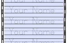Sheets With Lines Custom Name Tracing Worksheet Handwriting Practice Sheet Canada Name Tracing Practice Pdf