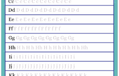 Storyboard That Free Letter Tracing Worksheet Maker