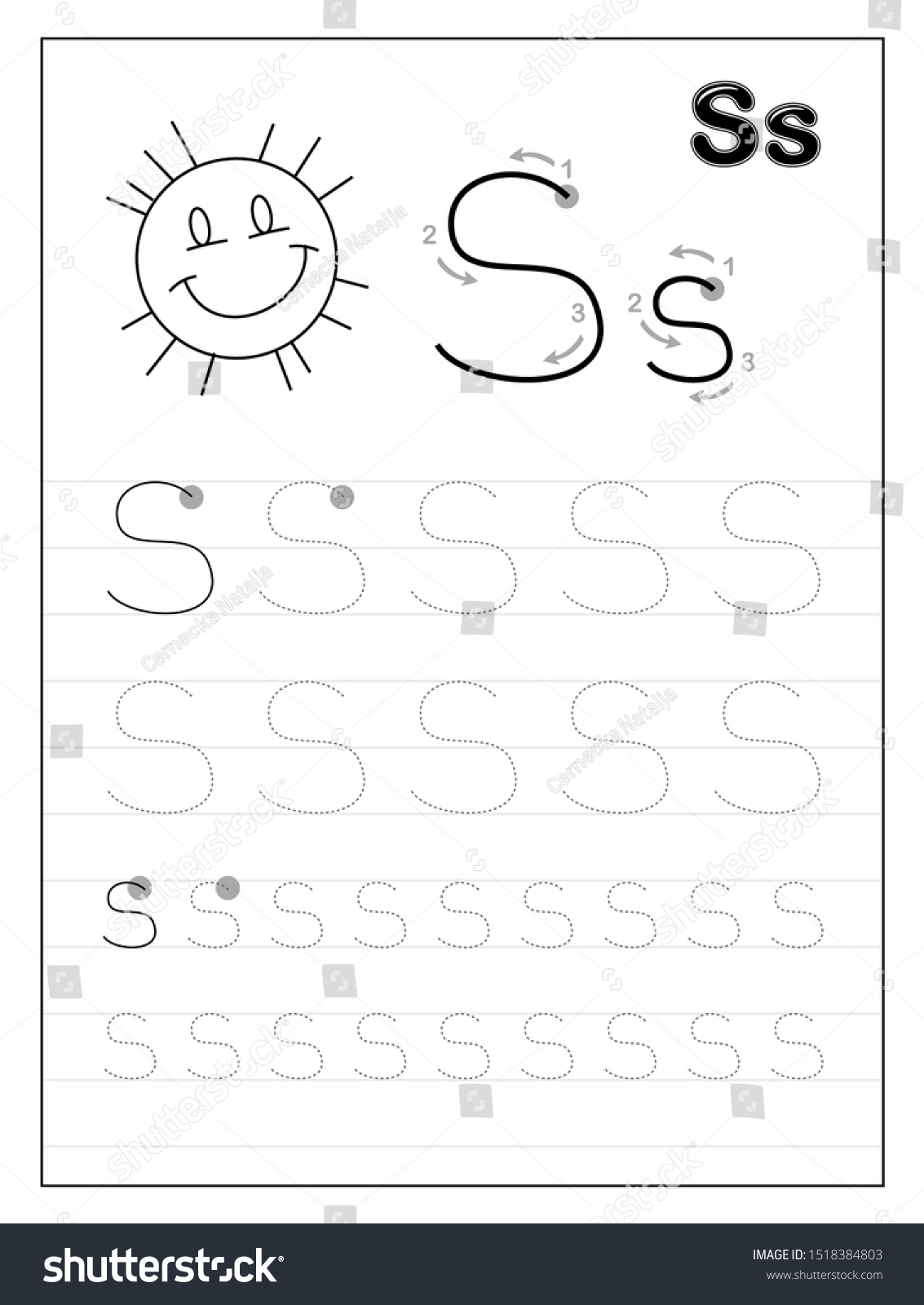 Children'S Letter Tracing Worksheet Printables