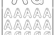 Tracing Letter A Stock Vector Images Alamy