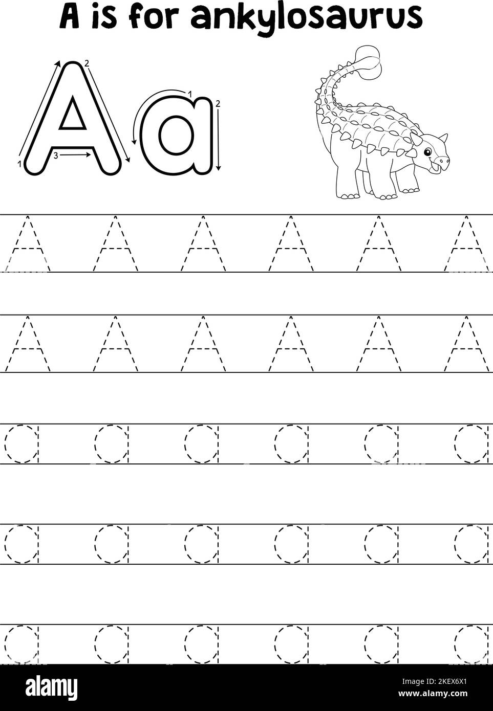 Tracing Letter Black And White Stock Photos Images Alamy