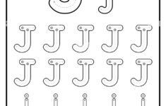 Tracing Letter J Cut Out Stock Images Pictures Alamy