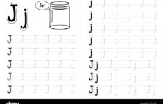 Tracing Letter J Hi res Stock Photography And Images Alamy