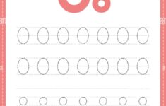 Tracing Letter O Alphabet Worksheet For Kindergarten And Preschool Kids For Handwriting Practice And Educational Activities In A Printable Page Illust Stock Vector Image Art Alamy