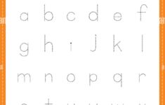 Tracing Letters Workaheet Hi res Stock Photography And Images Alamy