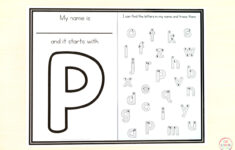 Tracing The Letters In My Name Worksheets