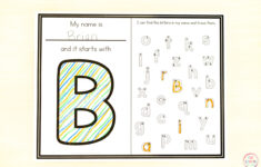 Tracing The Letters In My Name Worksheets