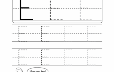 Uppercase Letter E Tracing Worksheet Doozy Moo