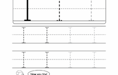 Uppercase Letter I Tracing Worksheet Doozy Moo