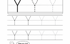 Uppercase Letter Y Tracing Worksheet Doozy Moo